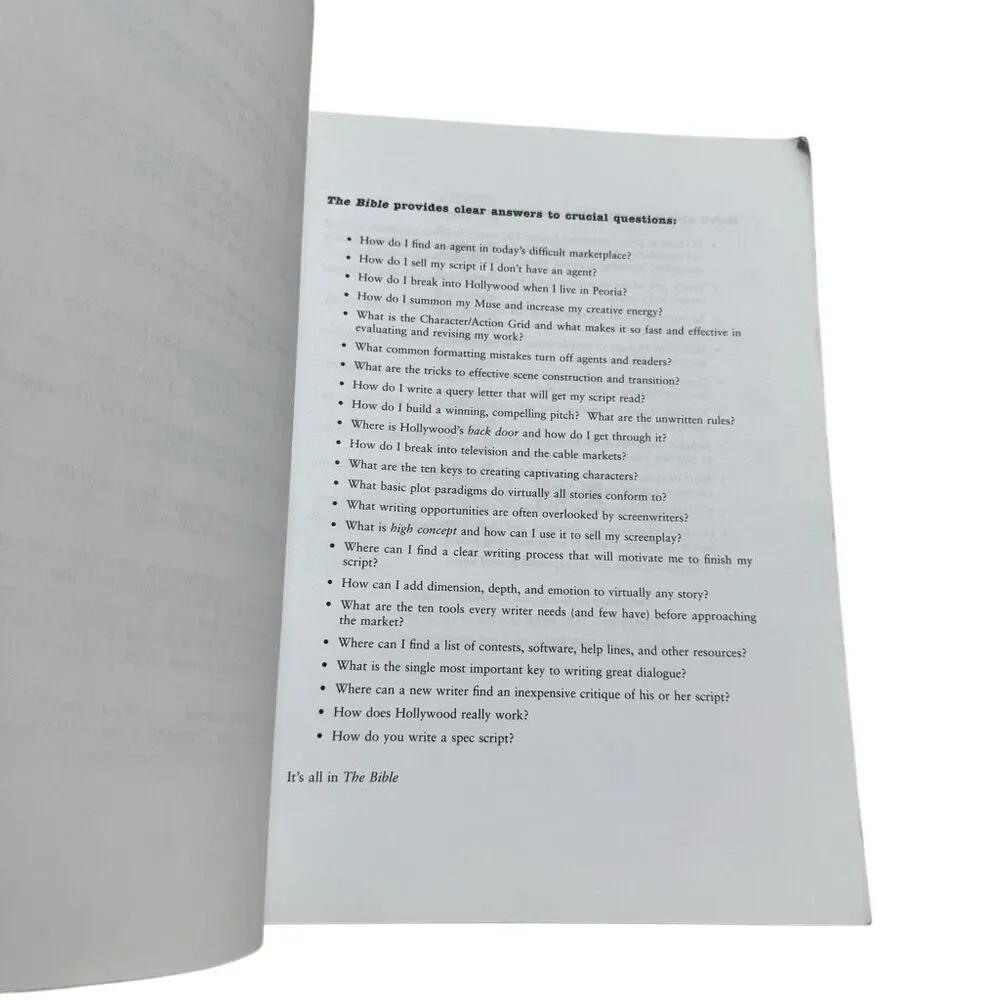 The Screenwriter's Bible: Writing, Formatting... by David Trottier 4th ed. 2005